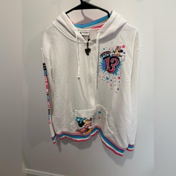 EUC- DISNEY PARKS 2013 Zip up Sweater - Picture 1 of 8